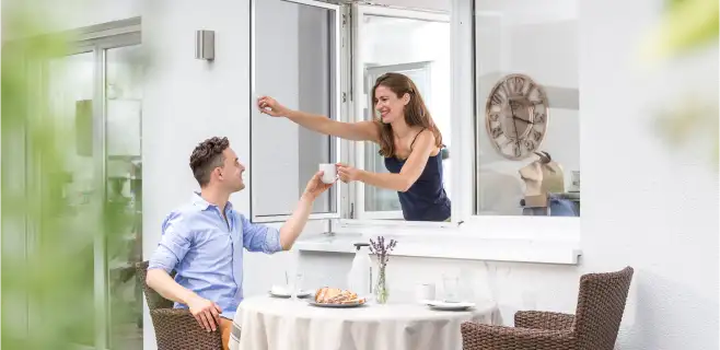 Insektenschutz f�r die Terasse