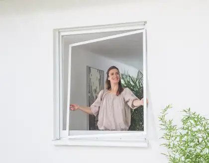 Fliegengitter Spannrahmen f�r Fenster